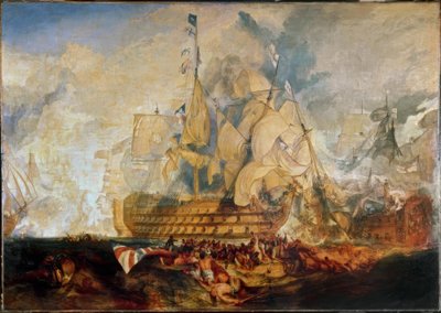 Trafalgar Savaşı by Joseph Mallord William Turner