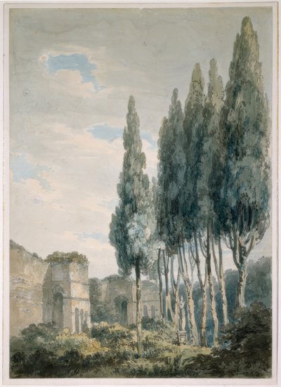 Ludovisi Bahçeleri, Roma by Joseph Mallord William Turner