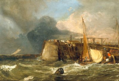 Eski Margate İskelesi by Joseph Mallord William Turner