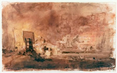 Sanatçının Stüdyosu by Joseph Mallord William Turner
