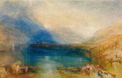 Zug Gölü: Sabah erken by Joseph Mallord William Turner