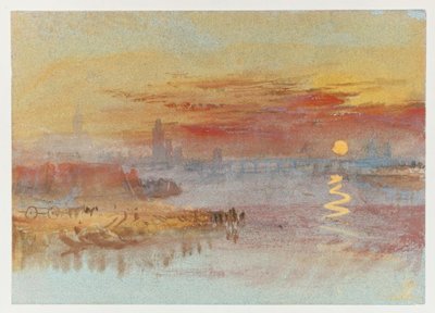 Kızıl Gün Batımı by Joseph Mallord William Turner