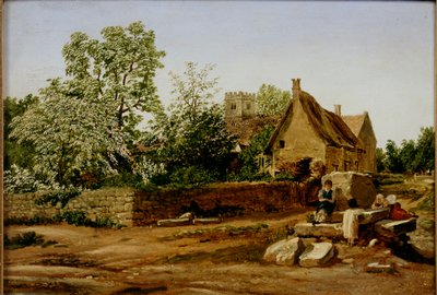 Marston manzarası, Oxford yakınlarında, 19. yüzyılın başlarında by Joseph Mallord William Turner