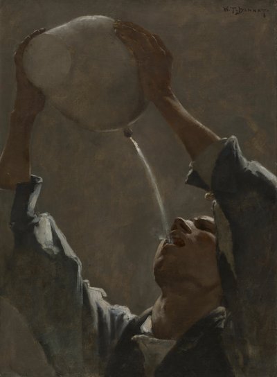 "Bir Aragon Kaçakçısı" Çalışması by William Turner Dannat