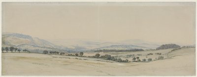 Northumberland'deki Hill Country by William Turner of Oxford