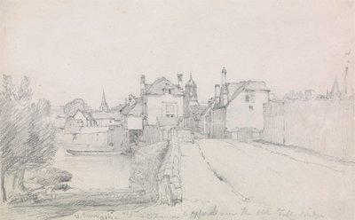 Oxford, Folly Köprüsü by William Turner of Oxford