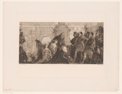 Büyük İskender'in cömertliği by William Unger