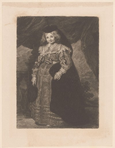 Portret van Emerentia van Beresteyn by William Unger