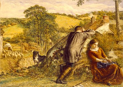 Çoban Davası reddedildi, 1861 by William Vandyke Patten
