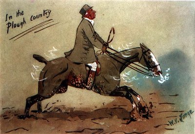 Pulluk Ülkesinde (kağıt üzerine sulu boya) by William Verner Longe