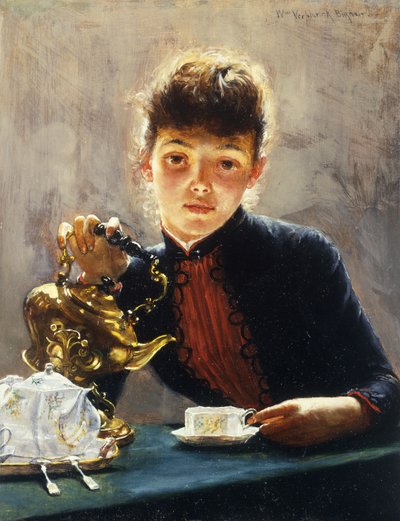 Bir fincan çay, by William Verplanck Birney