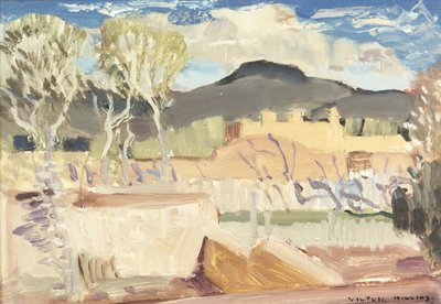 Taos (gemide yağ) by William Victor Higgins