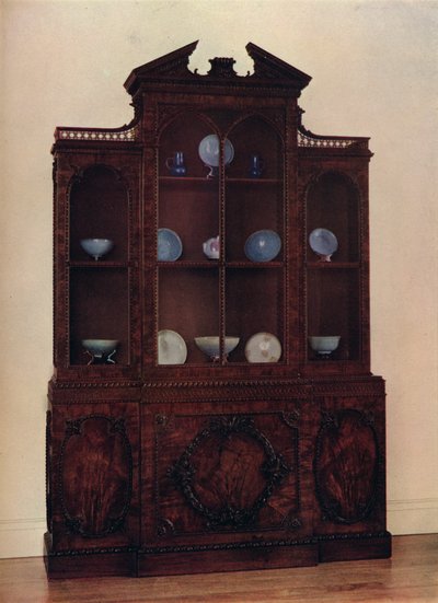 Maun Cam Önlü Kasa, c1760 by William Vile