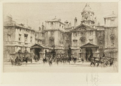 Londra Seti: At Muhafızları by William Walcot