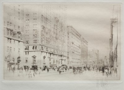 Park Caddesi, New York by William Walcot
