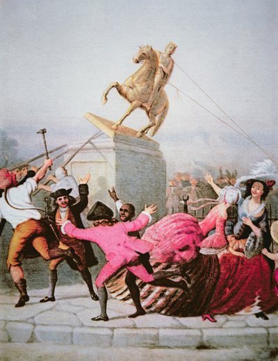 New York vatanseverleri, 9 Temmuz 1776