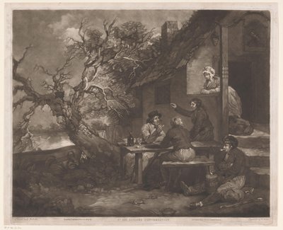 Bir handa konuşan erkekler hayır. XIII Denizciler Konuşması (nesne üzerine başlık) by William Ward