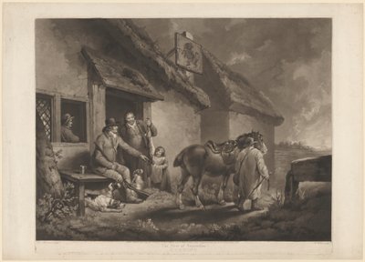 Eylül ayının ilk akşamı by William Ward after George Morland