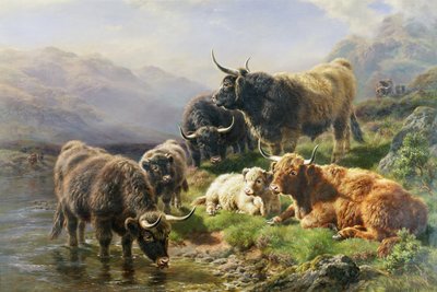 Yayla Sığırı by William Watson