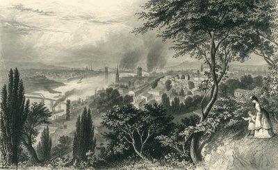 "Cincinnati Şehri", 1874. by William Wellstood