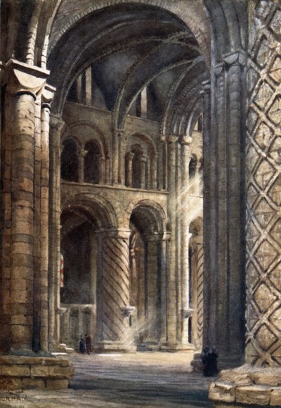Durham, Katedralin İçi, Nave