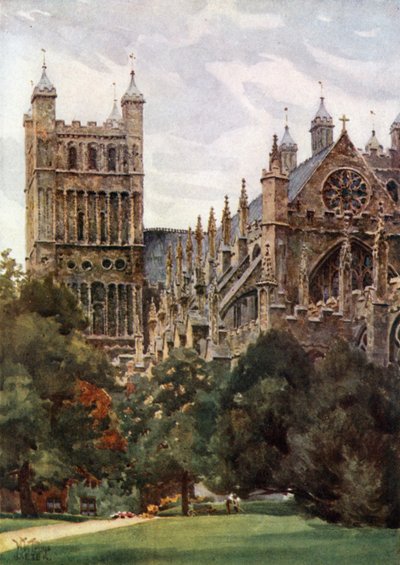 Saray Bahçelerinden Exeter (renkli taş) by William Wiehe Collins