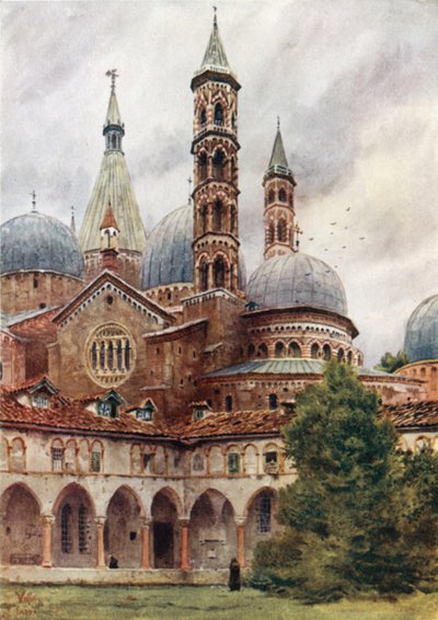 Padua. S. Antonio (renkli fotoğraflar) by William Wiehe Collins