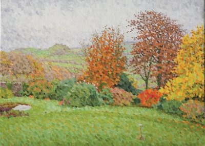 Sonbahar Manzarası, Yağmur, 2007 (Tuval Üzerine Yağlıboya) by William Wilkins