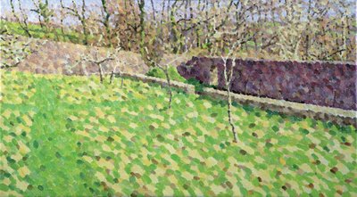 Kış Güneşinde Orchard, 2011 (Tuval Üzerine Yağlıboya) by William Wilkins
