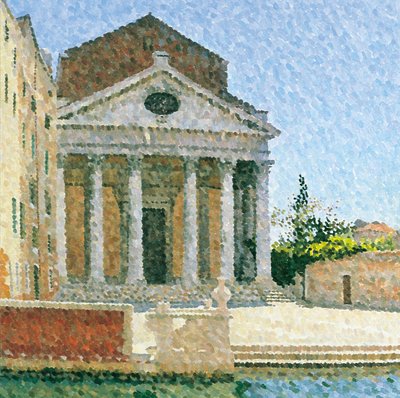 San Nicola dei Tolentini, Venedik, 2001 (Tuval üzerine yağlı boya) by William Wilkins