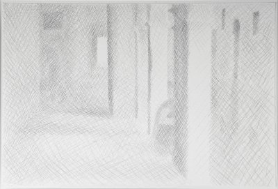 Sotoportego Salviati, Venedik, 2009 (Kağıt Üzerine Kalem) by William Wilkins