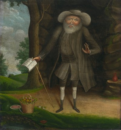 Benjamin Lay, c. 1750-1758. by William Williams