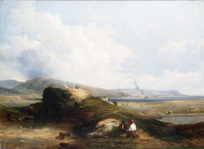 Batten Dağı Kalesi, Plymouth by William Williams