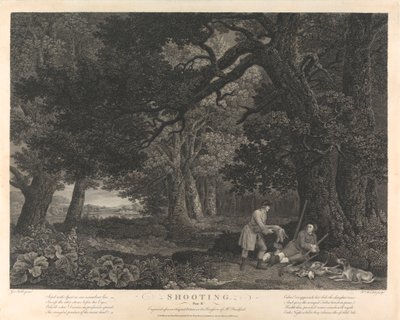 Atış, Plaka IV by William Woollett