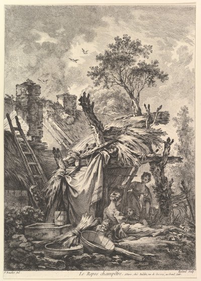 Ülkede dinlenin. by William Wynne Ryland