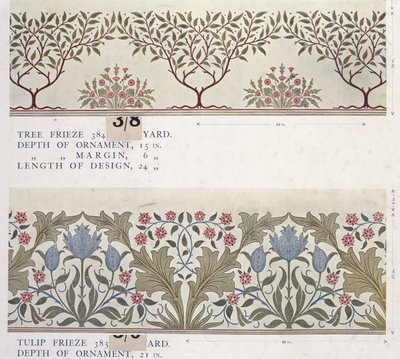 Duvar kağıdı örnek kitabı, 1917