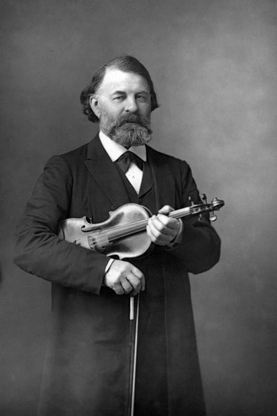 Joseph Joachim 1831-1907, Macar kemancı, şef ve besteci, 1890. by William and Daniel Downey
