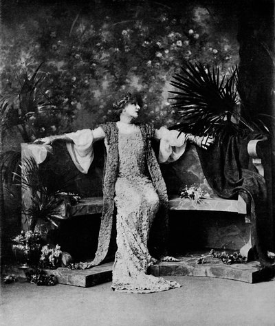 Madam Sarah Bernhardt, 1914. by William and Daniel Downey