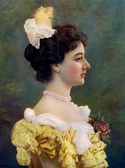 Maud Hoffman, oyuncu, 1899-1900. by William and Daniel Downey