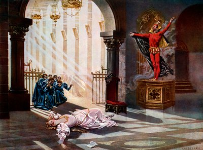 Faust, IV. Perde sahnesi v by William de Leftwich Dodge