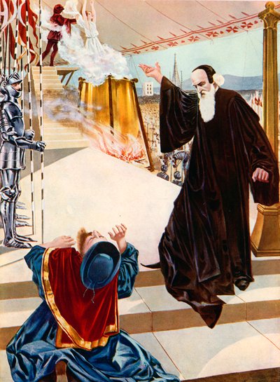Yahudi, Son perde ve sahne by William de Leftwich Dodge