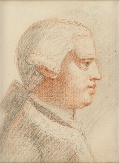 Edward Augustus, Duke of York, c.1761-7 (kağıt üzerinde tebeşir) by William of Bath Hoare