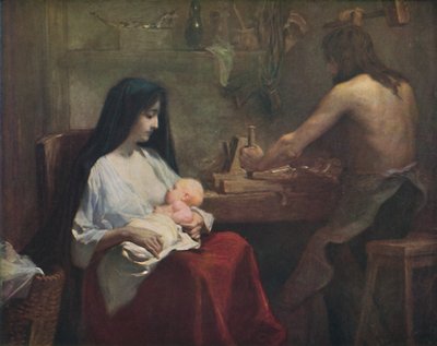 Kutsal Aile, c1888, 1914. by Willy Martens