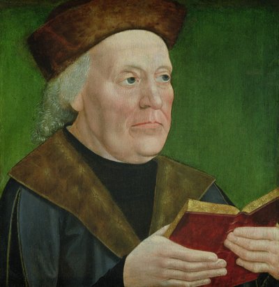 Belediye Başkanı Hermann Langenbeck, c.1515 (meşe panel üzerine yağlı boya) by Wilm Dedecke