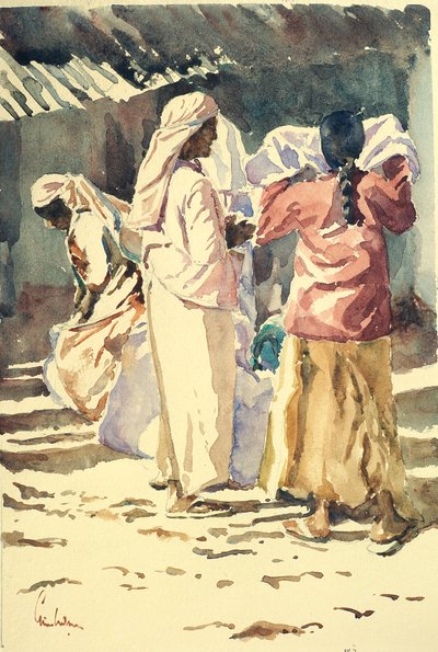 743 Çay toplayıcılar, zor bir günün sonu by Wilson Clive