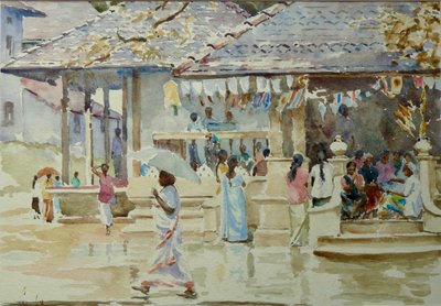 759 Duşlar arasında tapınak ziyareti by Wilson Clive