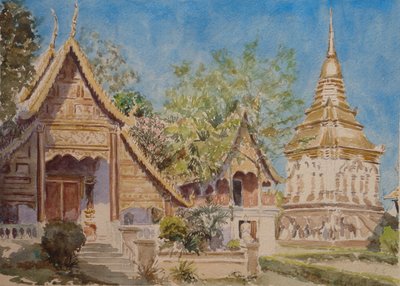 878 Wat Chiang Man, Chiang Mai by Wilson Clive