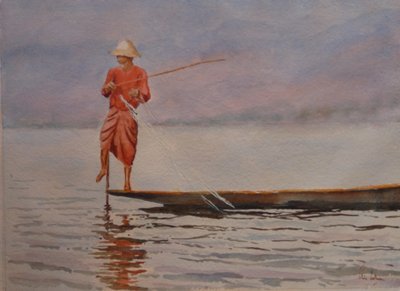 936 Sunrise, ağları atıyor by Wilson Clive