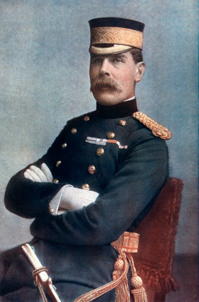 Paul Sanford Methuen, 3. Baron Methuen, İngiliz askeri komutanı, 1902. by Window and Grove