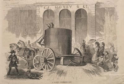 Bir Boston Sulama Arabası, 1857. by Winslow Homer